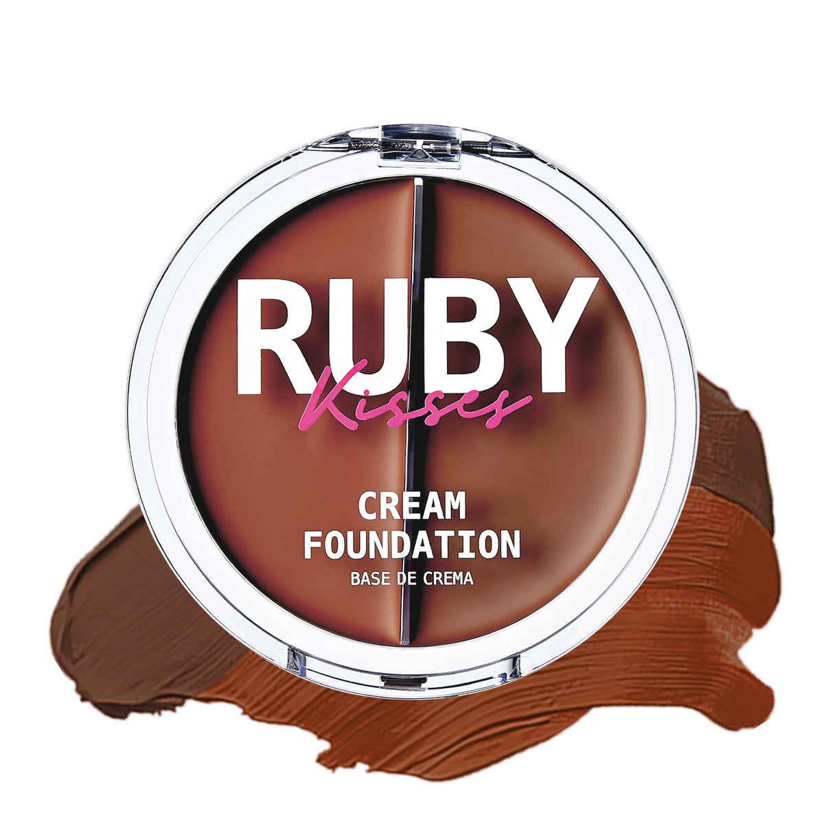 Ruby Kisses 3D Face Creator Cream Foundation & Concealer, 12 Hours Long Lasting, Medium to Full Coverage, Non-Greasy, Ideal for Makeup & Contour Palette (Level 16)