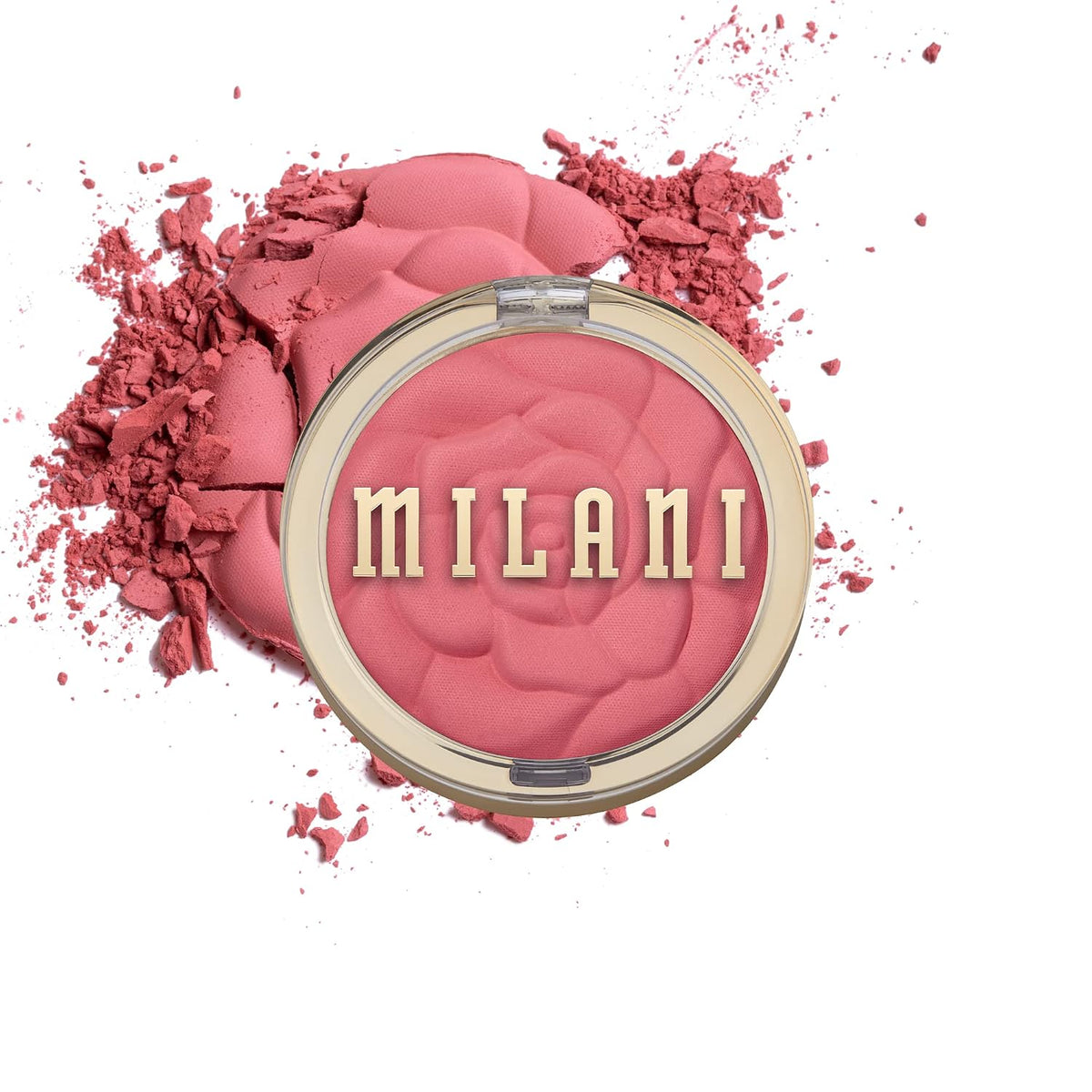 Milani Rose Blush, Powder Blush for Cheeks - Natural Matte - Wild Rose