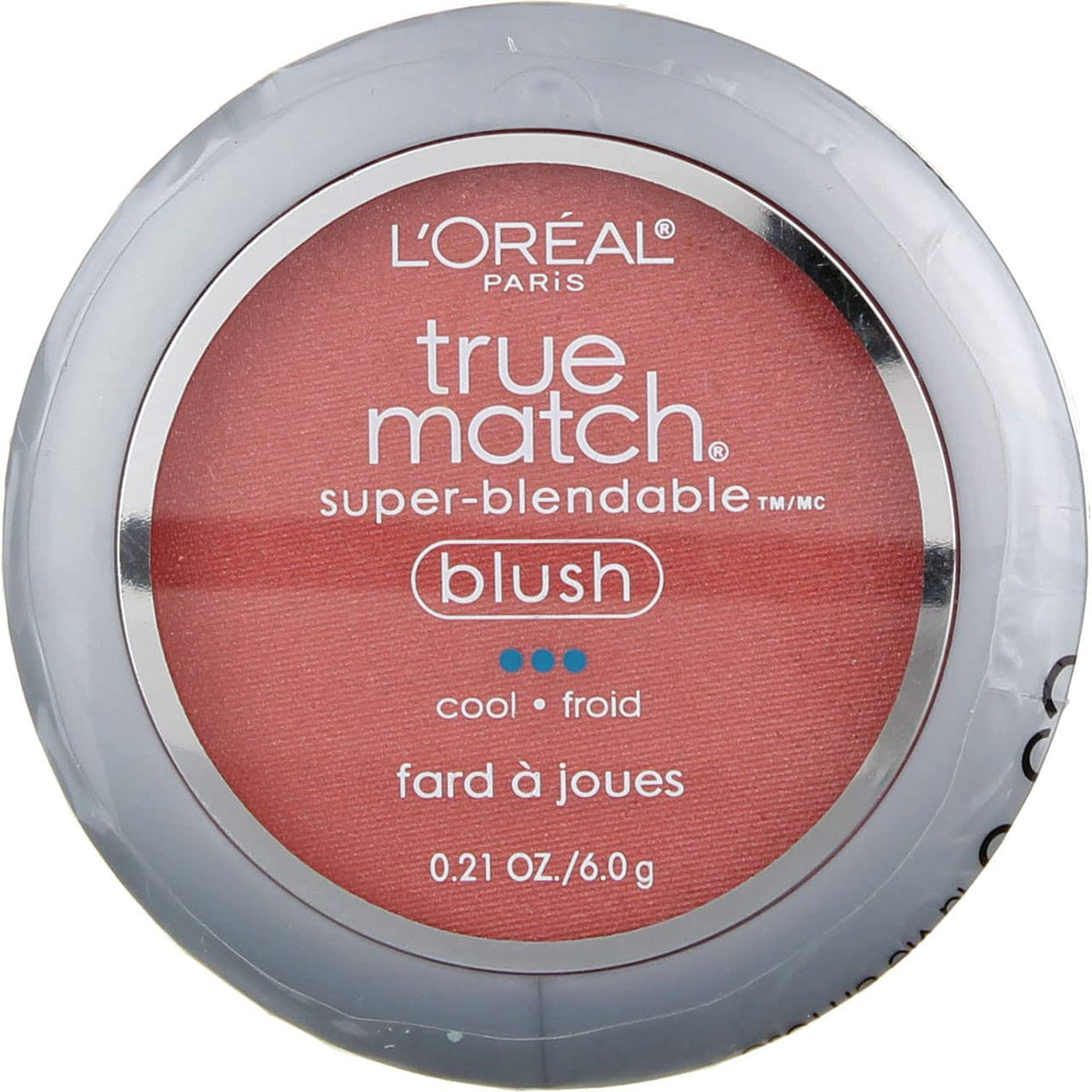L'Oreal Paris True Match Super-Blendable Powder Blush, Barely Blushing, 0.21 Oz (Packaging May Vary)