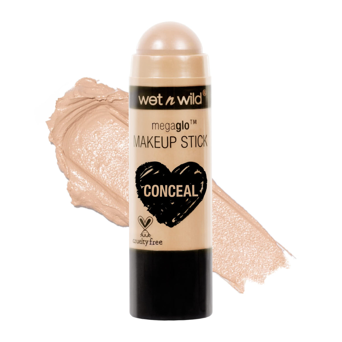 wet n wild MegaGlo Makeup Stick, Buildable Color, Versatile Use, Cruelty-Free & Vegan - Floral Majority