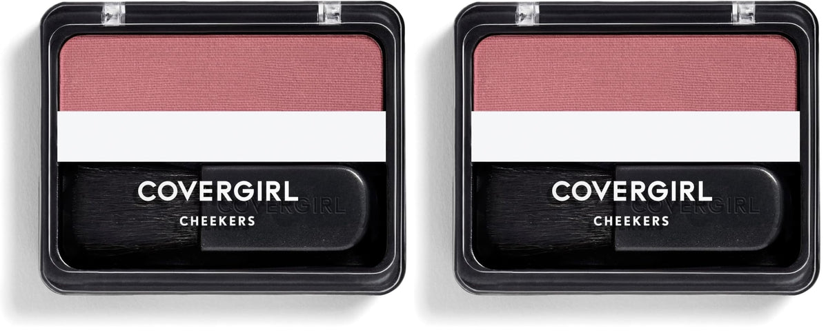 COVERGIRL - Cheekers Blush, Soft, blendable, lightweight formula, easy & natural look, 100% Cruelty-Free