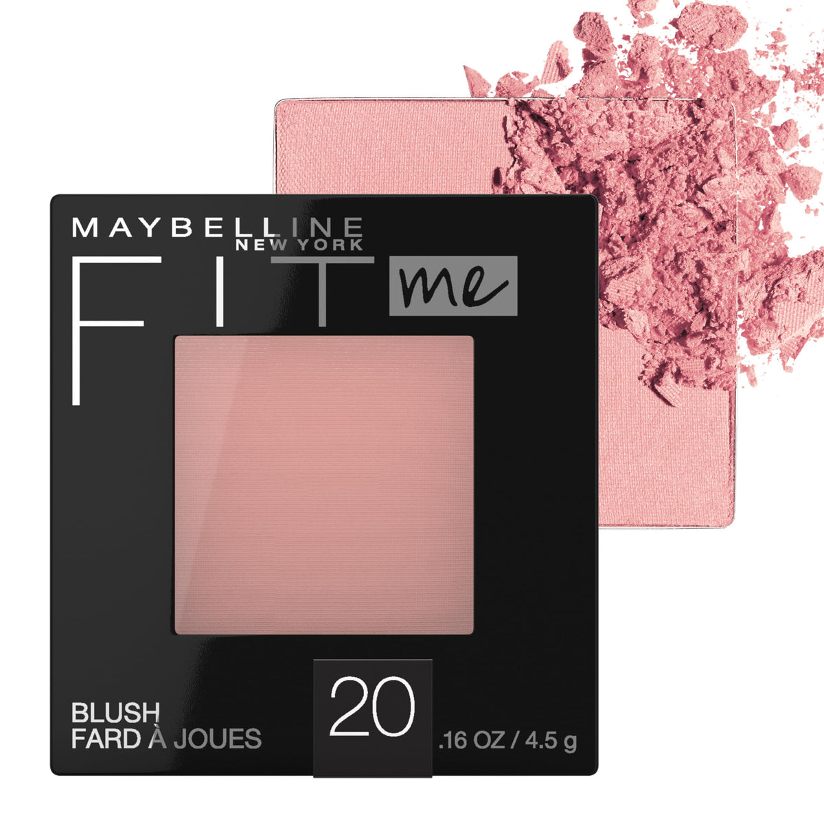 Maybelline Fit Me Blush, Lightweight, Smooth, Blendable, Long-lasting All-Day Face Enhancing Makeup Color, Plum, 1 Count