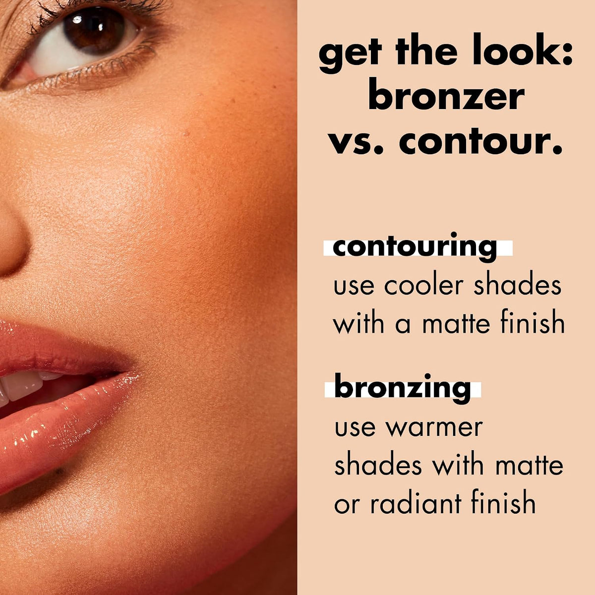 e.l.f. Primer-infused Bronzer, Long-Wear, Matte, Bold, Lightweight, Blends Easily, Contours Cheeks, Forever Sun Kissed, All-Day Wear, 0.35 Oz