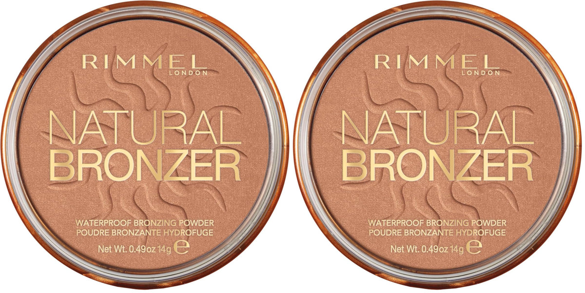 Rimmel London Natural - 020 Sunshine - Bronzer, Matte Finish, 0.49oz