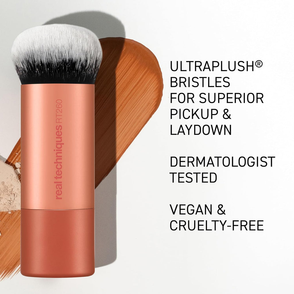 Real Techniques Bubble Blending Brush, Makeup Brush For Foundation and Tint