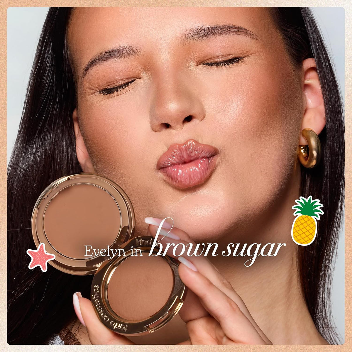 tarte macaron sculpt & bronze duo – 2-in-1 Cream + Baked Powder Bronzer, Contour Powder Face Makeup, Peptides and Hyaluronic Acid Hydrates & Plumps, vegan & cruelty-free