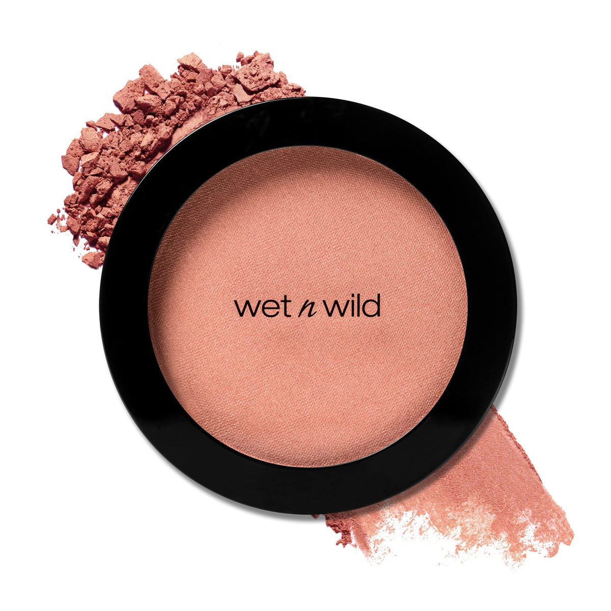 wet n wild Color Icon Blush, Effortless Matte Natural Sheer Glow & Seamless Blend, Luxuriously Infused Smooth Jojoba Oil, Cruelty-Free & Vegan - Pinch Me Pink