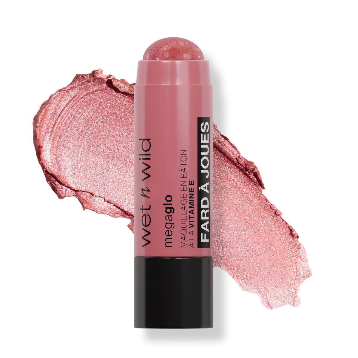 wet n wild MegaGlo Makeup Stick, Buildable Color, Versatile Use, Cruelty-Free & Vegan - Floral Majority