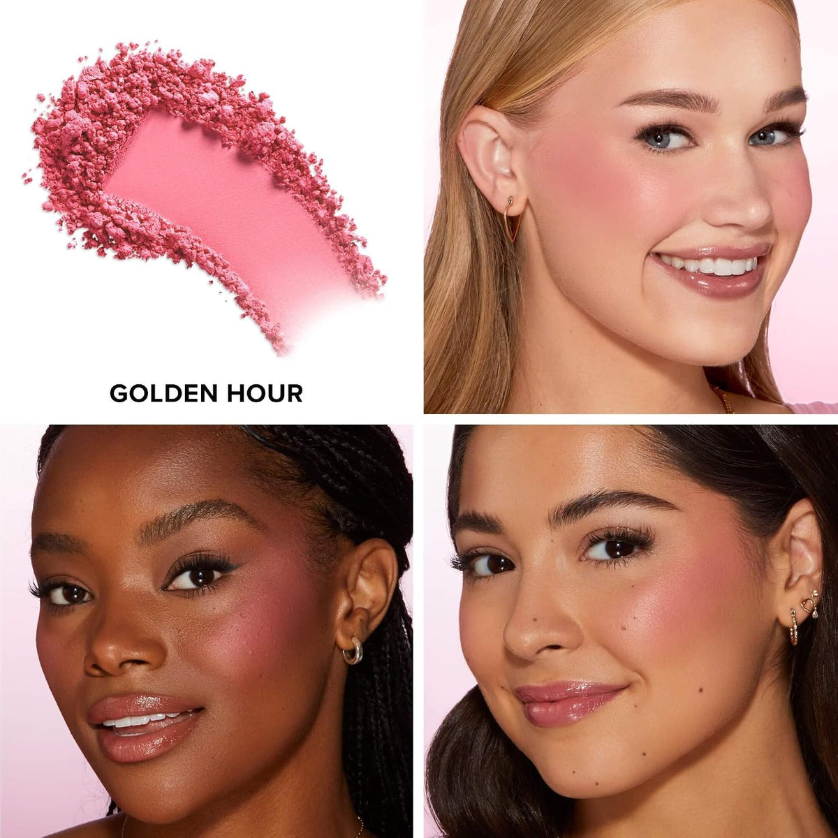Too Faced Cloud Crush Blurring Blush | Velvety Powder Blush for Cheeks with High-Pigment Formula | 93% Naturally Derived Ingredients, Vegan & Cruelty-Free