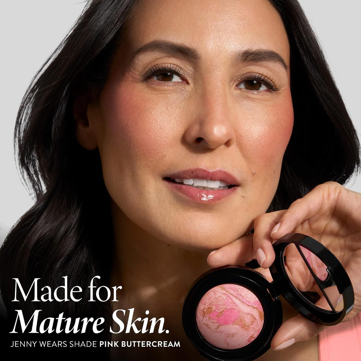 LAURA GELLER Baked Blush-n-Brighten Powder Blush, Buildable - Ethereal Rose