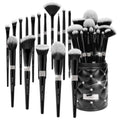 Bueart Design 16Pcs Professional Makeup Brushes Set with Elegant Holder