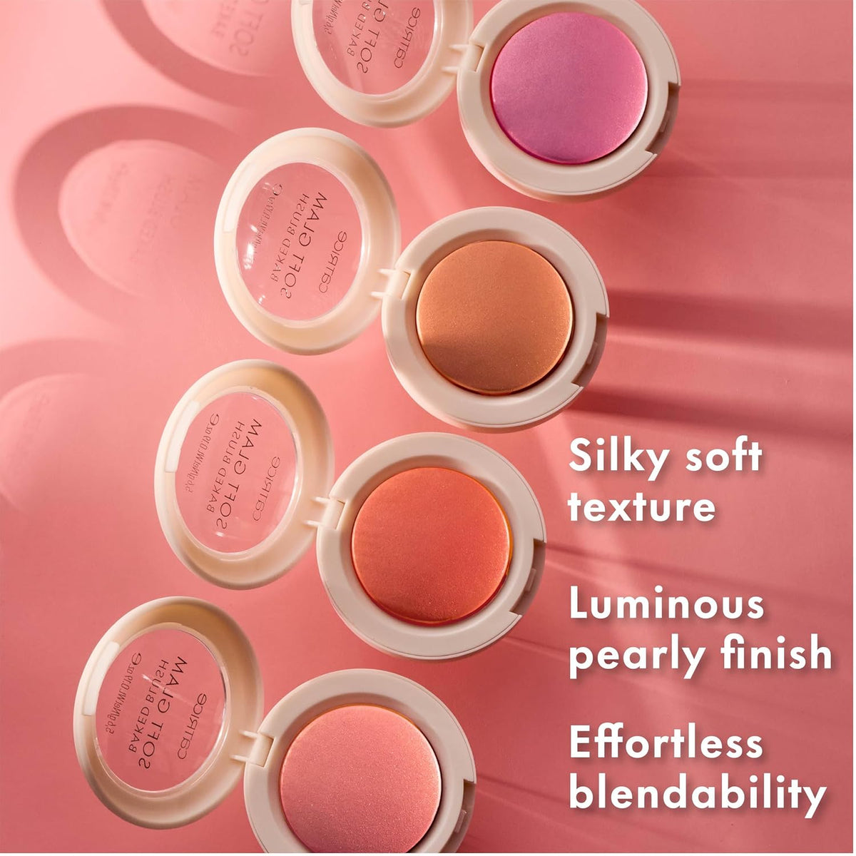 Catrice Soft Glam Baked Blush, Luminous Powder Flush (040 Midnight Berry)
