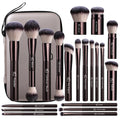 Professional Makeup Brush Set with Travel Case, 20 PCS Synthetic