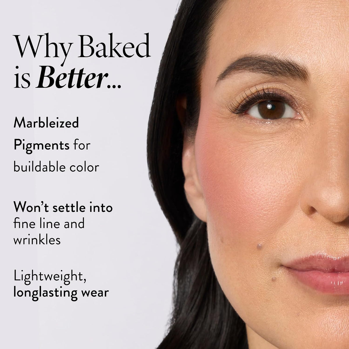 LAURA GELLER Baked Blush-n-Brighten Powder Blush, Buildable - Ethereal Rose