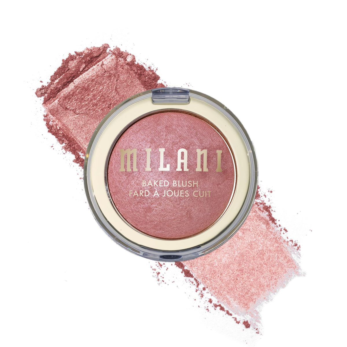 Milani Baked Blush, Makeup Powder Blush for Cheeks - Dolce Pink