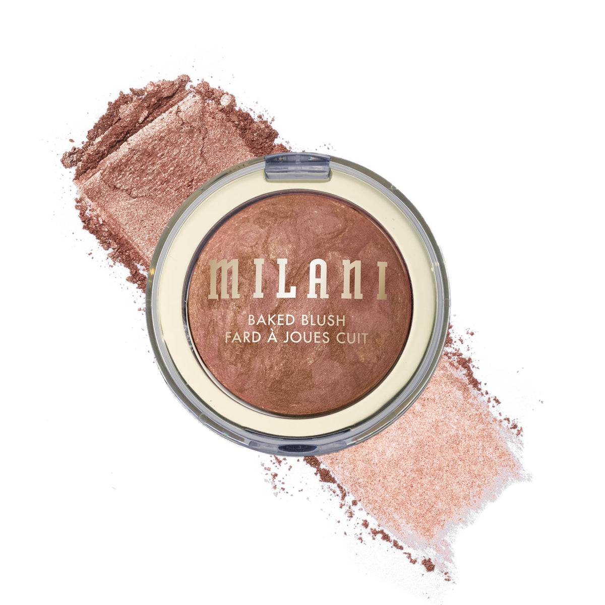 Milani Baked Blush, Makeup Powder Blush for Cheeks - Dolce Pink