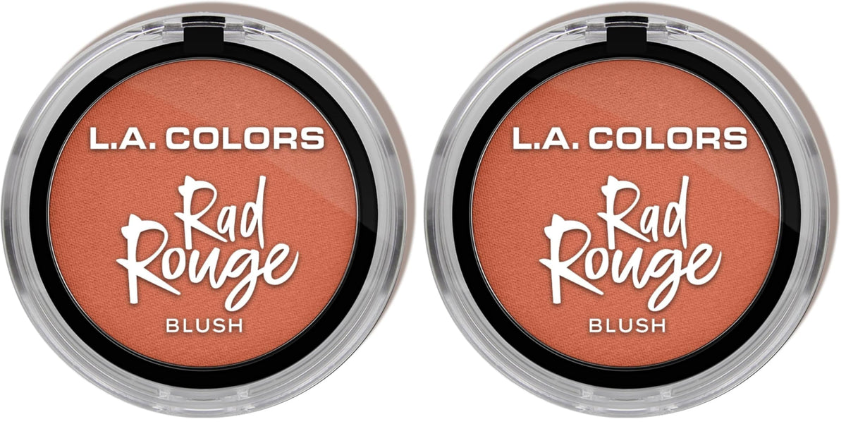 L.A. COLORS Rad Rouge Blush, Valley Girl CBL725