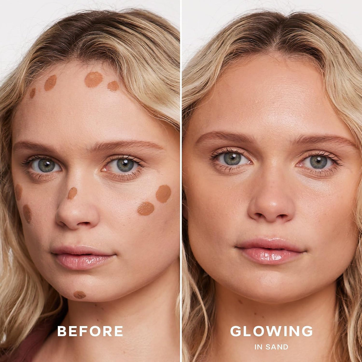 Saie Dew Bronze Hydrating Liquid Bronzer Stick, Sand (0.4 oz)