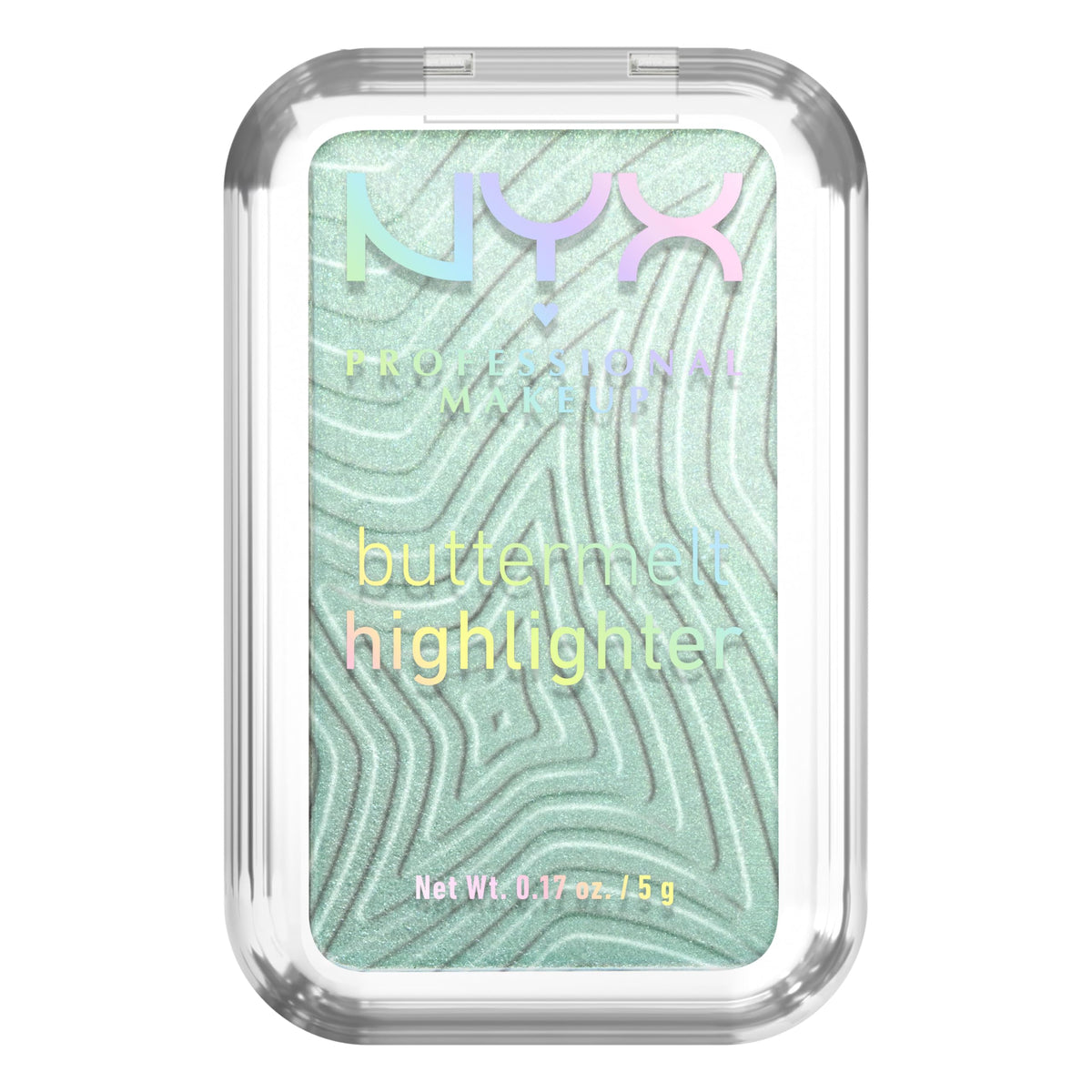 NYX PROFESSIONAL MAKEUP Buttermelt Highlighter, Powder Highlighter Makeup, With Up to 12H Wear and High Impact Glow - 15 U Butta Werk (Frosty Pink)