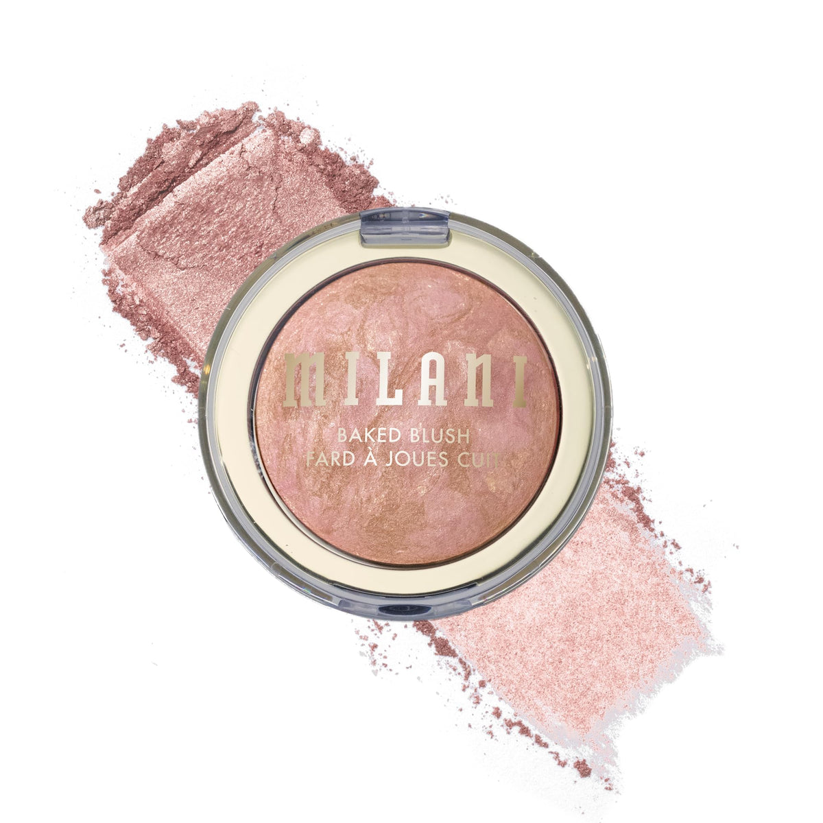 Milani Baked Blush, Makeup Powder Blush for Cheeks - Dolce Pink