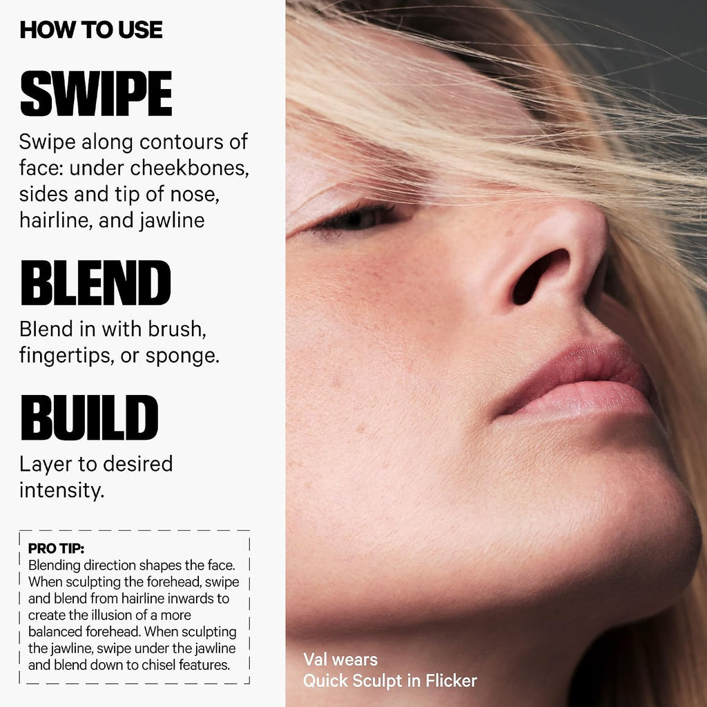 Milk Makeup Quick Sculpt Creamy Matte Contour Stick – Buildable + Blendable