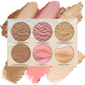 Physicians Formula Bronze Booster Highlight & Contour Palette with Brush, Blendable & Buildable Finish - Matte Sculpting