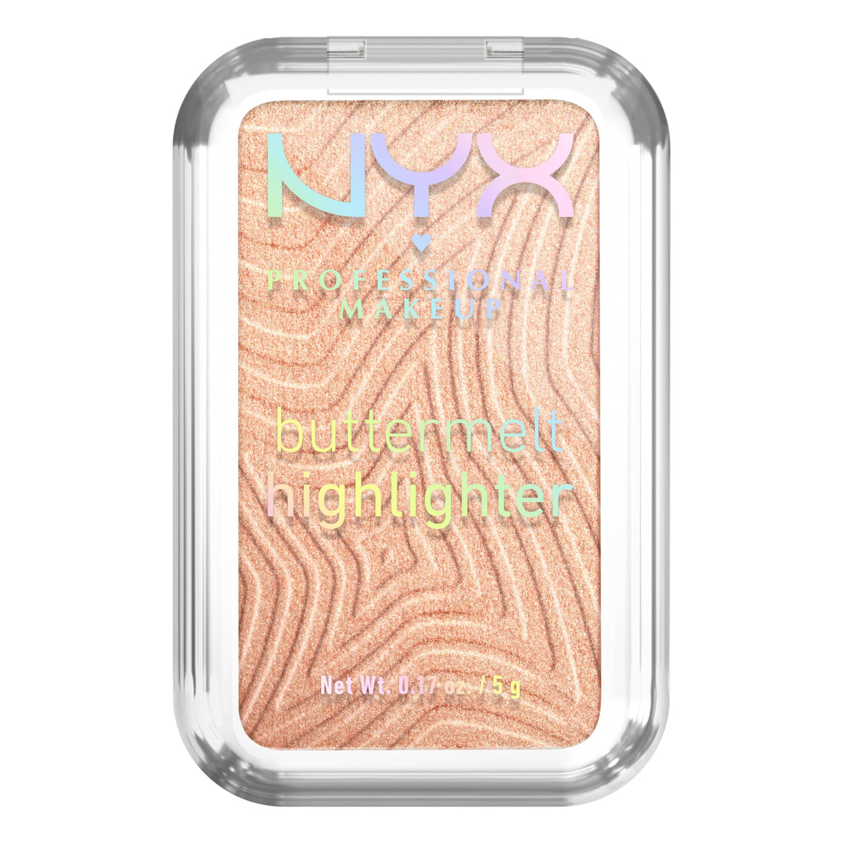 NYX PROFESSIONAL MAKEUP Buttermelt Highlighter, Powder Highlighter Makeup, With Up to 12H Wear and High Impact Glow - 15 U Butta Werk (Frosty Pink)