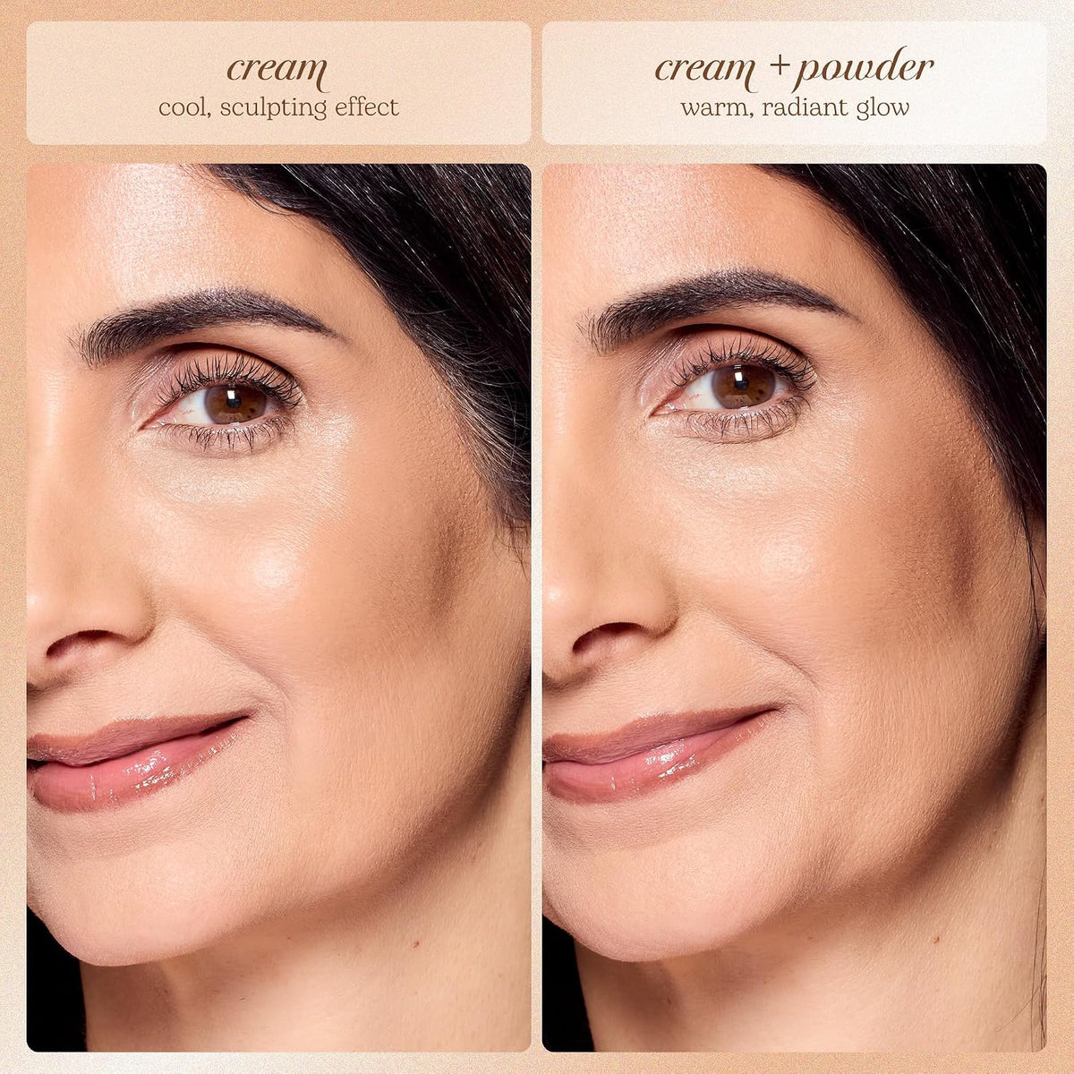 tarte macaron sculpt & bronze duo – 2-in-1 Cream + Baked Powder Bronzer, Contour Powder Face Makeup, Peptides and Hyaluronic Acid Hydrates & Plumps, vegan & cruelty-free