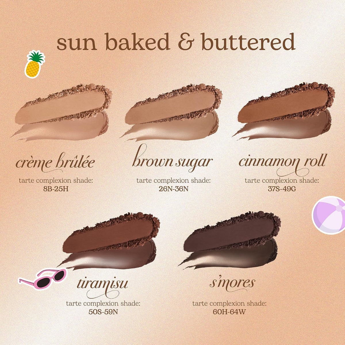 tarte macaron sculpt & bronze duo – 2-in-1 Cream + Baked Powder Bronzer, Contour Powder Face Makeup, Peptides and Hyaluronic Acid Hydrates & Plumps, vegan & cruelty-free