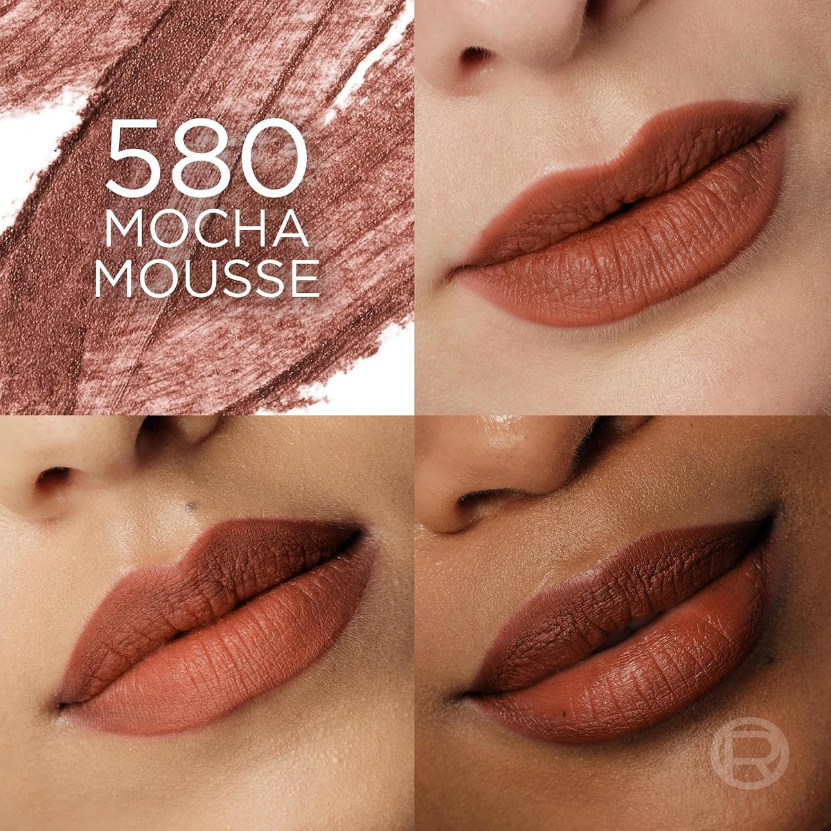 L'Oreal Paris Blurfiller Lip Liner, Lightweight, Buildable, and Sculpting Lip Pencil, Line, Define, and Contour for Fuller-Looking Lips, Mocha Mousse, 0.21 oz