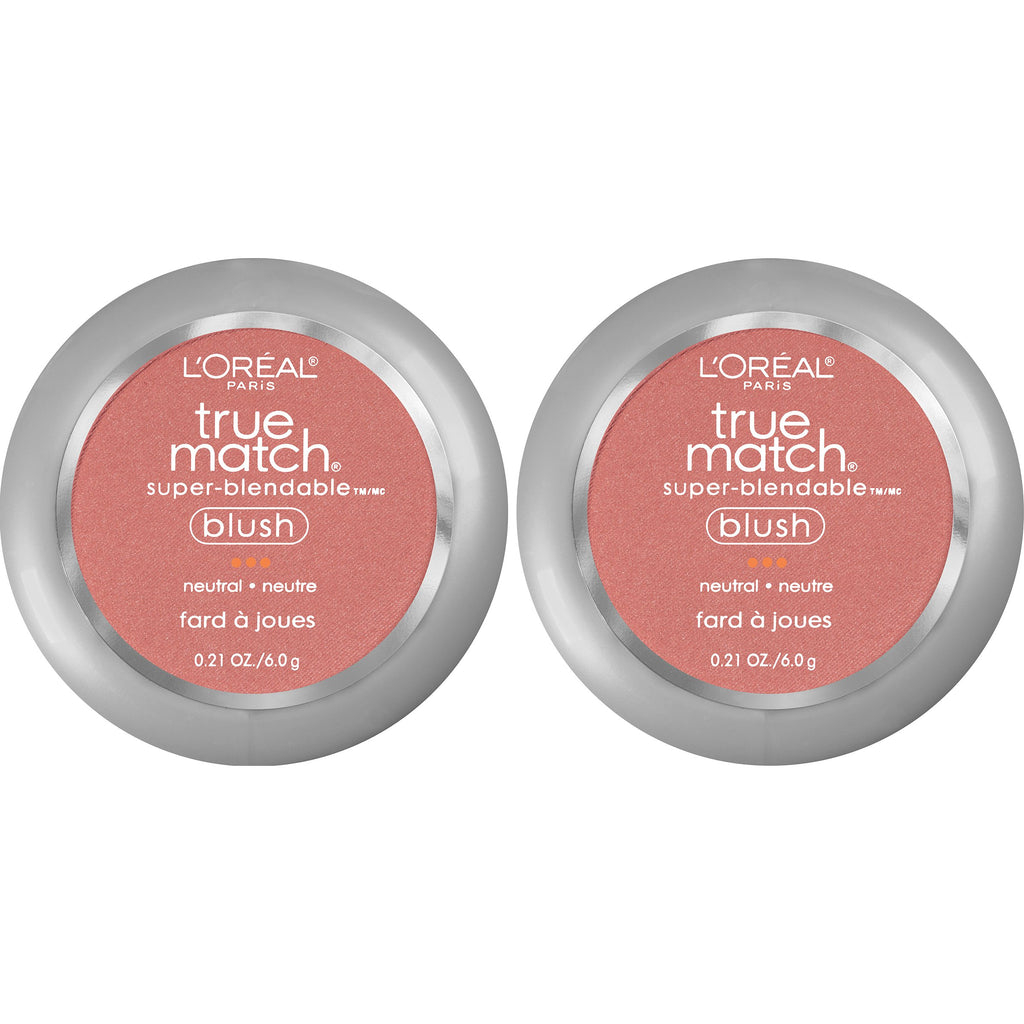 L'Oreal Paris True Match Super-Blendable Powder Blush, Barely Blushing, 0.21 Oz (Packaging May Vary)