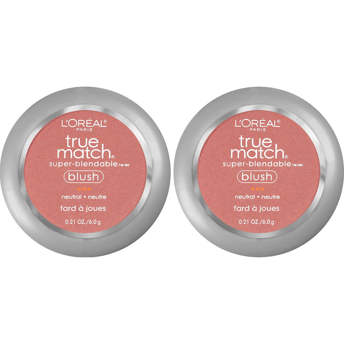 L'Oreal Paris True Match Super-Blendable Powder Blush, Barely Blushing, 0.21 Oz (Packaging May Vary)